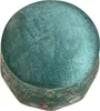 Sgabello in velluto fine Asianliving con coperchio pouf Anteprima dell’immagine prodotto 2