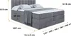 ALTDECOR Boxspringbett mit 2 Matratzen und Topper - 180x200 Produktbild-Vorschau 6