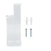 A transparent acrylic wall mount for lightsabers, along with mounting hardware, is displayed against a white background. Voir les images du produit