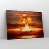 Bild auf Leinwand - Leinwandbild - Krieg Atombombe Pilz Produktbild-Vorschau 4