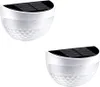 2er-Pack Solar-Zaunpfostenleuchten zur Wandmontage, Produktbild-Vorschau 1