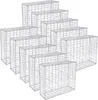 SONGMICS Gabione 10 Stück 100 x 80 x 30 cm Steinkorb für Produktbild-Vorschau 1