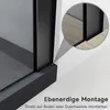 Sonni Walk-in Duschwand, ESG Echtglas, 120x200 cm, Produktbild-Vorschau 7
