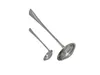 Two silver ladles are shown against a white background. Anteprima dell’immagine prodotto