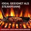 GUSSKÖNIG Fajita-Pfanne aus Gusseisen inkl. Servierbrett Produktbild-Vorschau 6