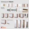 Arbeitsplatte - 100 x 60 x 3,8 cm - Sonoma Eiche – Produktbild-Vorschau 7