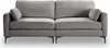 xonox.home Venti Sofa 3,5 Sitzer  hellgrau B/H/T: Produktbild-Vorschau 4