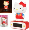 Zegar Alarmowy Hello Kitty z Podświetleniem 17 cm - Cyfrowy Anteprima dell’immagine prodotto 2