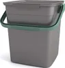 Bio-Kompostbehälter grau/grün Produktbild-Vorschau 1