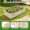 COSTWAY Hochbeet Holz, Gartenbeet ohne Boden, Kräuterbeet, Produktbild-Vorschau 8