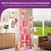 BALCONERA Kratzbaum XXL 190cm, 8 Sisalpfosten Kratzsäule, 3 Produktbild-Vorschau 4