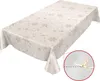 Tischdecke Wachstuch Weihnachten Beige Robust Produktbild-Vorschau 2