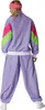 dressforfun® Damenkostüm Retro 80er 90er Jahre Jogginganzug Produktbild-Vorschau 2