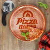 4x Pizzateller rot & schwarz Ø31cm 4 Personen XL-Teller Produktbild-Vorschau 3