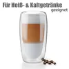 BigDean 2 Stück hohe doppelwandige Latte Macchiato Gläser Produktbild-Vorschau 6