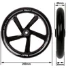 Cityroller Rollen-Set 2 Stück 200×30 mm – Big Wheel Produktbild-Vorschau 2