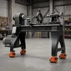 Wiltec Schwerlastrollen mit Ratschengriff Set 1000 kg 4 Produktbild-Vorschau 2