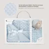 Interbaby PD001-01 Coperta per neonati con orsetto doudou Anteprima dell’immagine prodotto 6