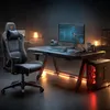 Mikrofon do gier z podświetleniem LED i przyciskiem Podgląd zdjęcia produktu 3