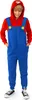 Super Mario Onesie Karneval Faschingskostüm Kinder Produktbild-Vorschau 1