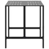 A product shot of a black bar table. Produktbild-Vorschau