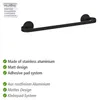 WENKO Handtuchstange Bivio Black Bade Halter 40cm schwarz Produktbild-Vorschau 3