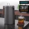 A modern kitchen counter with a kettle and a cup of tea. Produktbild-Vorschau