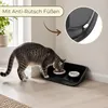 Hundenapf mit Spritzschutz 2 Näpfe Futternapf Katze Produktbild-Vorschau 3
