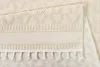 Teppich Indoor Outdoor Creme Fransen Ethno 140 x 200 cm Produktbild-Vorschau 5