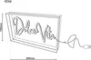 Näve Leuchten LED Schriftleuchte "DOLCE VITA" Schild mit Produktbild-Vorschau 9