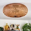Decollatura moderne Deckenlampe aus Metall/Bambus/Holz in Produktbild-Vorschau 2