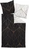 Janine Mako-Satin Bettwäsche J.D. 87054 bronzebraun schwarz Produktbild-Vorschau 2