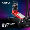 AREBOS Hydrauliczny podnośnik manewrowy 3 t | 130-508 mm, Podgląd zdjęcia produktu 4