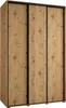 MEBLE KRYSPOL Davos 1 Schrank, drei Türen - 235,2x150x60 cm Produktbild-Vorschau 1