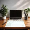 A3 Schreibtischunterlage Papier Eukalyptus – Wochenplaner & Produktbild-Vorschau 6