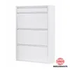 Alveon Schuhkipper Metall 3+1 schmal 51 x 15 x 117 cm - Produktbild-Vorschau 3