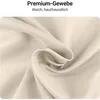 Rideau de douche 80x200 cm, beige, en tissu, résistant à Voir les images du produit 4