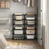 WOLTU Schuhregal schmal 6 Ebenen, Metall, für 12 Paar Produktbild-Vorschau 4