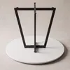 Runder Tisch auf Kreuzfuß, Ø 80 cm x 72 cm Produktbild-Vorschau 7