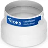 Schlauchverbinder Adapter 90 mm für Abluftschlauch Produktbild-Vorschau 1