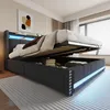 Letto imbottito 180x200 cm, colore grigio - con Anteprima dell’immagine prodotto 1