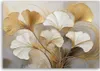 Quadro su tela Foglie Botaniche Beige 100x70 Feeby Beige Anteprima dell’immagine prodotto 3