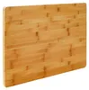 Schneidebrett 49x34cm Bambusbrett Bambus Massiv Holz Produktbild-Vorschau 1