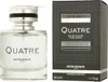 A bottle of Boucheron Quatre Pour Homme Eau de Toilette and its packaging are displayed side-by-side against a white background. Náhľad obrázku produktu
