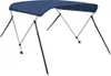 vidaXL 2-Bow Bimini Top Navy blue 150x120x110 cm Náhled obrázku produktu 5