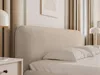 FEDVE Polsterbett Herat aus Bouclé-Stoff 200x200 cm, Beige Produktbild-Vorschau 4