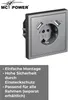 Schutzkontakt-Steckdose McPower "Shallow", 2x USB-A - Produktbild-Vorschau 10