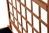 Close-up view of a wooden trellis structure. Produktbild-Vorschau