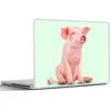 MuchoWow® Laptop Aufkleber Sticker Cover Schwein - Rosa - Produktbild-Vorschau 6