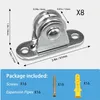 Rouleaux de guidage, 8 pièces – avec plaque de fixation et Voir les images du produit 2